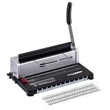 Encadernadora Wire-o 34 Furos Metálica 120 Folhas + 100 Argolas
