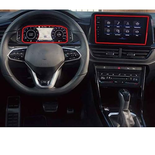 Navigation GPS protégée pour les trajets en VW T-Roc 2022 film verre