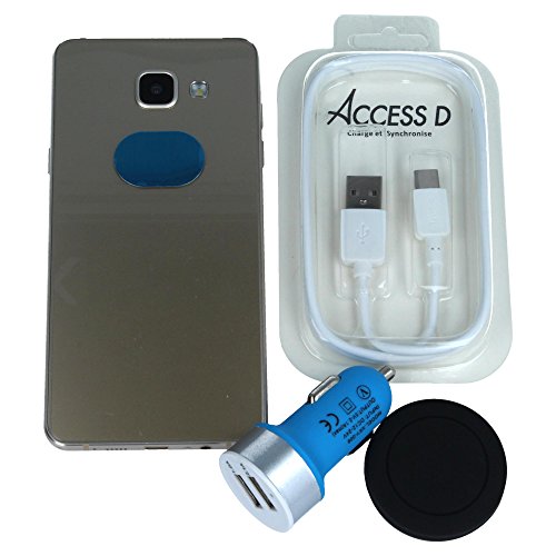ACCESS D Acer Liquid Jade Primo Accessoires Voiture Chargeur + Support aimanté Autocollant pour Acer Liquid Jade Primo