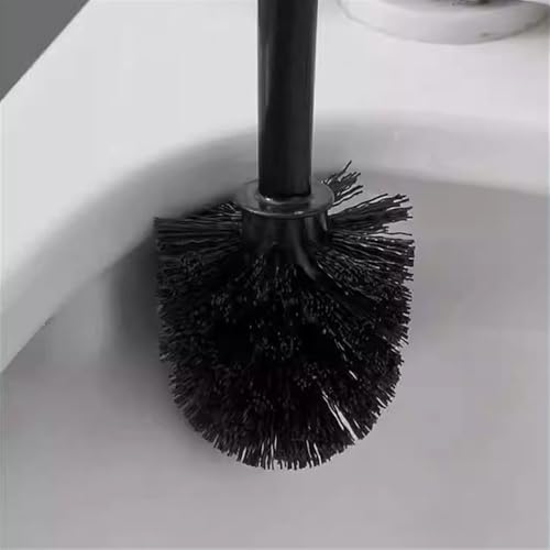 Brosse de toilette à long manche plastique pour un nettoyage sans éclaboussures - 5