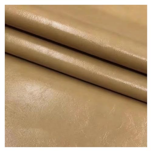 Kit de parche de reparación de cuero autoadhesivo PU y cinta de vinilo para muebles kaki