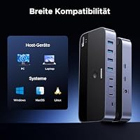 UGREEN USB Switch 2 In 7 Out 10Gbps USB Umschalter 2 PC USB 3.2 Switch – Ansicht 8