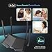 Tenda AC1200 Smart WiFi Router, High Speed Dual Band Wireless Internet Router with Smart APP, 4 x 100 Mbps Fast Ethernet Ports, Supports Guest WiFi, Access Point Mode, IPv6 and Parental Controls(AC6)