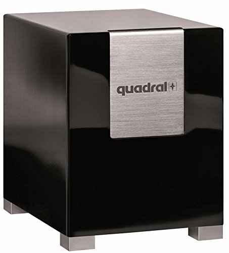 quadral Subwoofer Qube 8 schwarz Pianolack