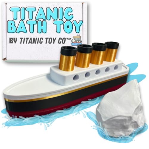 Titanic BathToy And Pool Boat By TitanicToyCo, RMS Titanic Toys For Kids, Toy Titanic or Kids, Titanic Ship, Titanic Cake Topper, Titanic Figurine, Titanic Boat