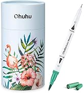 Ohuhu Feutre Coloriage, 36 Couleurs Aquarelle Stylos Feutres Double Ohuhu Feutre Coloriage, 36 Couleurs Aquarelle Stylos Feutres Double