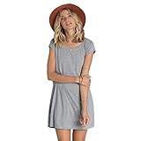Billabong Juniors Moon Shadow Tee Dress with Open Back