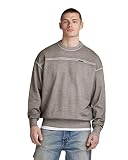 G-Star Para Hombre Sudadera Garment Dyed Loose, Gris (elephant skin gd D23881-D249-G107), L