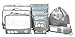 BES CHAN Travel Luggage Organizer Packing Cubes Set Storage Bag Waterproof Laundry Bag Traveling Accessories (9pcs Grey)