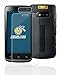 brotect Glass Screen Protector Film compatible with Unitech EA500P Plus (Front+Camera) - Glass-Foil 9H Protection [Scratch Resistant, High Clarity]