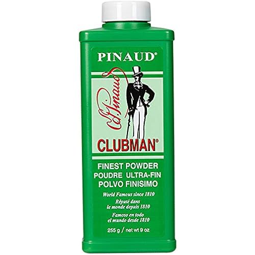 Clubman Pinaud Finest Body Powder, Sweat & Odor Control, Grooming, 9 oz