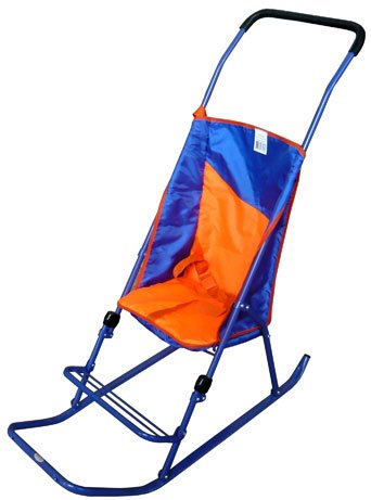 Snow Stroller Starter Baby Push Sled