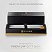 Cross Classic Century Refillable Pen & Pencil Gift Set Presented in a Luxury Gift Box - Medium Point, Black Ink, Lustrous Chrome