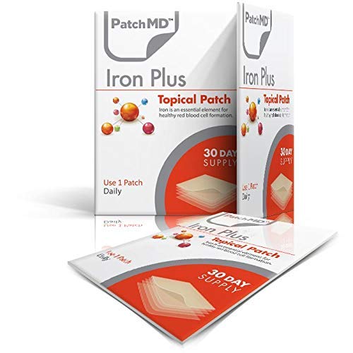 PatchMD - Iron Plus Topical Patch - support healthy red blood cell formation