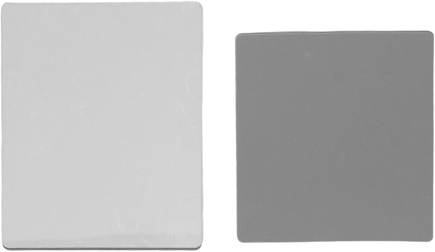 Garosa Embossing Mat Set Polycarbonate Plastic and Silicone Emboss Transfer Mat 2 Pcs and for Die Cutting Crafts Machine Card Making Scrapbooking