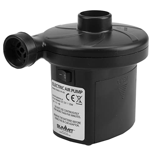 VFM - Battery Air Pump, 12V With 3 Nozzle Sizes, Carry Bag Included