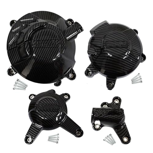 HOLOMKMGYT Y&AMAHA MT09 FZ09 Tracer & Scrambler 2014-2020 SXR900 2015-2020 �p �o�C�N�p�G���W���J�o�[�ی�P�[�X �G���W���J�o�[�Z�b�g(Carbon Fiber Texture)