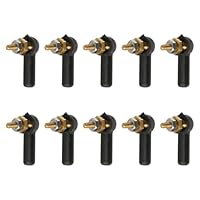 Tiardey 10er Pack 2mm/M2 Gestängeende Spurstangenkopf Metall Kugelkopf Positionierungskugelkopf passend für Modellservos