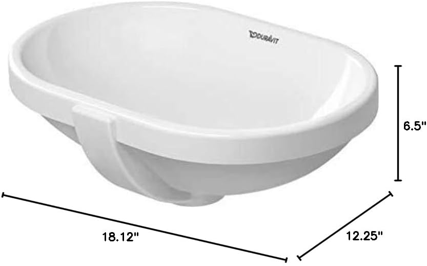 Duravit 0336430000 Bathroom Foster Vanity Basin
