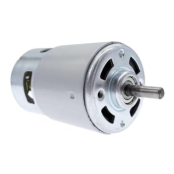 RS775 DC Motor 24V 12000 Rpm Rulmanl   arjl  Matkap CNC Motor