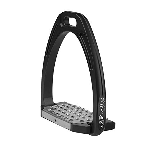 Estribos de Hierro y Tacos 1 par de estribos de seguridad Hpica articulados Irons ecuestre de Alimentacin Fuentes de establos de caballos Estribo de Caballo ( Color : Photo Color , Size : One size )