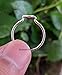 Garnet Silver Ring 925 Sterling Silver Handmade Minimalist Stackable Petite Women Ring Natural Red Garnet 6 MM Round Cut Gemstone All Size 4 to 14 (US) Ring Jewelry
