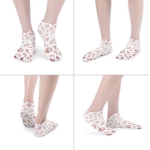 Women's 5 Pairs Ankle Socks, Soft Comfortable No Show Socks Casual Low Cut Socks Ideal for Activities and Daily Wear4