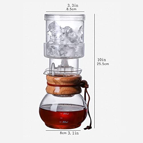 Cafetera Cold Brew de vidrio borosilicato 400 mL miniatura 2