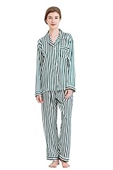 Green and White Striped