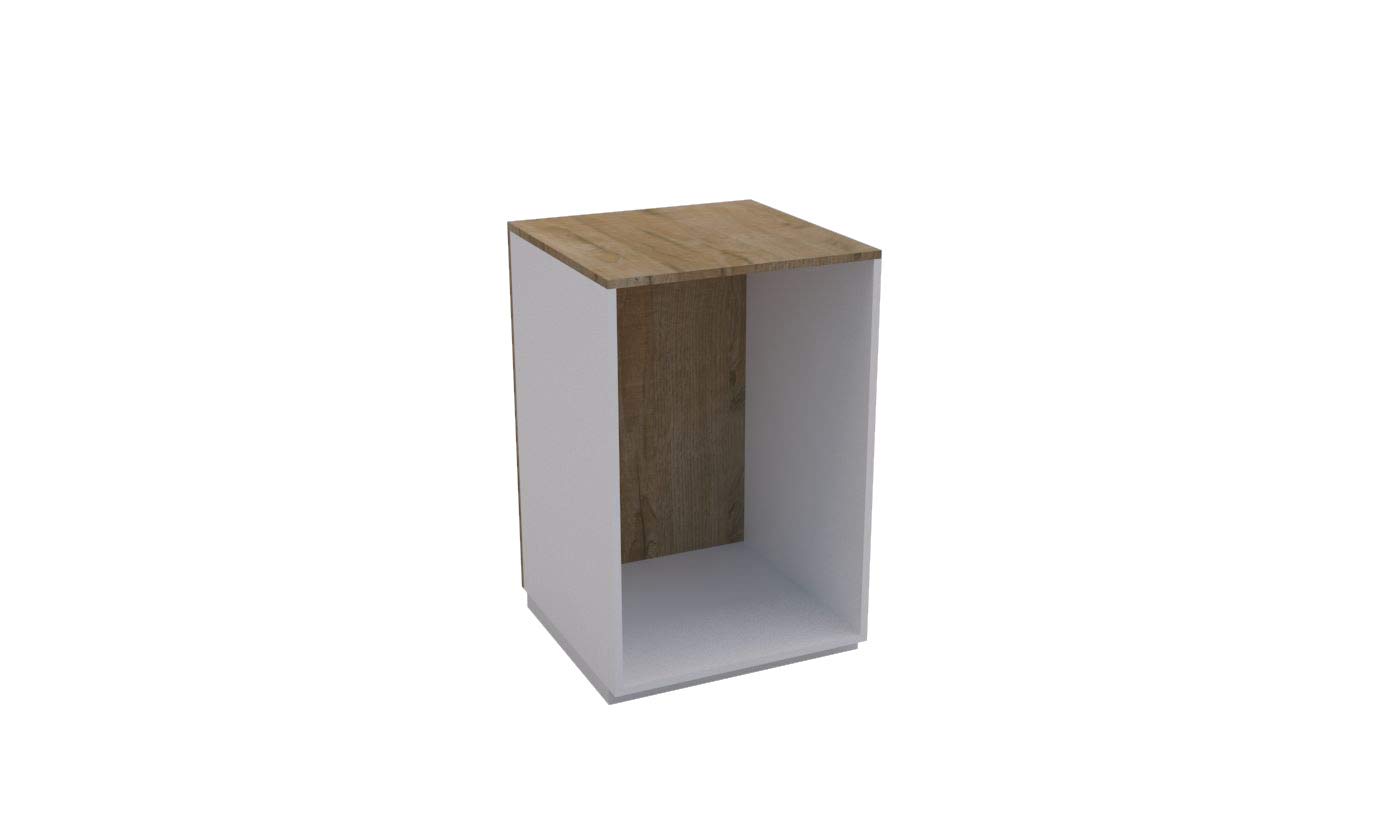 BANCO CASSA PROFESSIONALE BANCONE MODULARE PER PUNTI VENDITA NEGOZI DA 120/90/60 cm VARI COLORI E PERSONALIZZABILE (60X60 H 93 cm, ROVERE TABACCO)