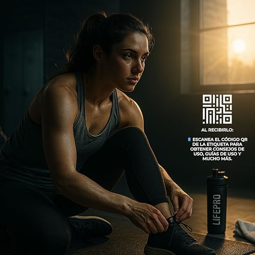 Pre Entreno Life Pro Elektro 400g - Pre Workout Potente con Citrulina Malato 8000mg, Beta Alanina 3000mg, Taurina 1500mg y Cafeína 200mg, Preentreno para Energía, Bombeo y Rendimiento | Sabor Lollipop - imagen 10