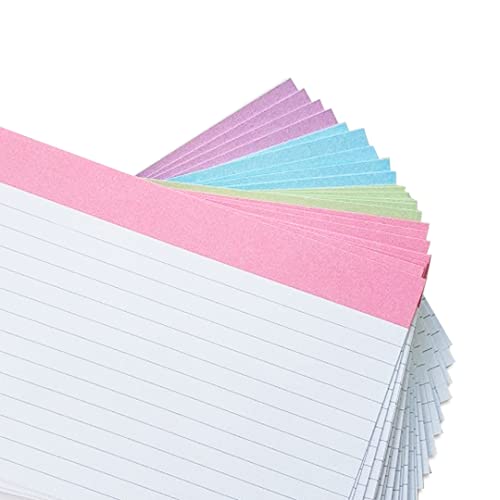 Nali - Papel para artes 4 x 6, 150g/m2, 150g/m2, Pautada