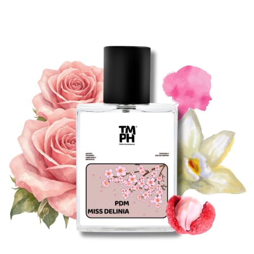 Image of TMPerfumehouse Pdm Miss Delinia EDP for Women | Floral, Fruity & Long Lasting Perfume Spray | Woody, Powdery & Aromatic Fragrance | Luxury Gift for Her | TMPH | 50ml