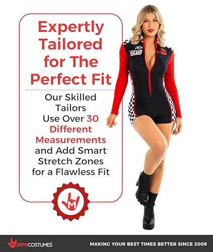 Morph Racer Playsuit Costume pour femme en taille S - 4