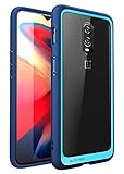 OnePlus 6T Case, SUPCASE [Unicorn Beetle Style Series] Premium Hybrid Protective Clear Case for OnePlus 6T 2018 Release - Retail Package (Navy)