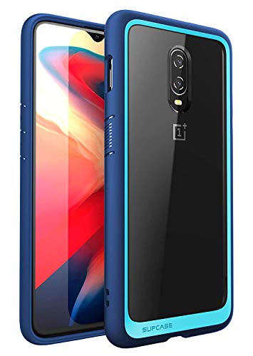 SUPCASE Unicorn Beetle Style Series Premium Hybrid Protective Clear Case for OnePlus 6T (2018 Release), Blue