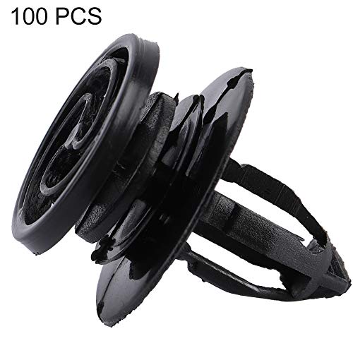 KOSDFOGE Car Interior Door Card Panel Trim Clips Mounting Fastener Rivet Kit Solid Durable Sealing Washers 200Pcs (One hundred p