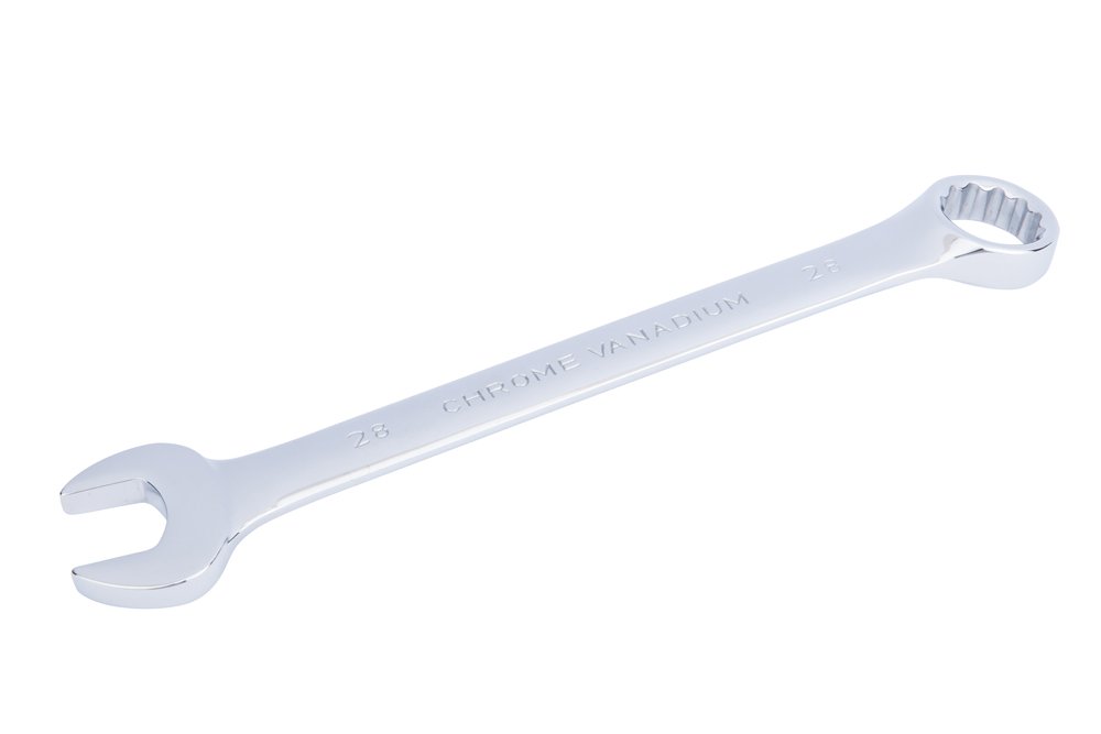 B&Q -  Blue Spot Tools28mm Fully Polished Chrome Vanadium Spanner