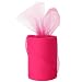 Fluorescent Red Tulle Roll Spool 6 Inch x 100 Yards for Tulle Decoration
