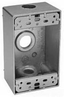 Teddico/Bwf Box 1Ga With 3 1/2In Hole Bnz 1503AB-1