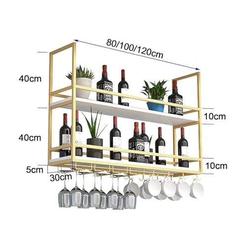 Casier à vin plafond nizer moderne bouteille verre cuisine - 8