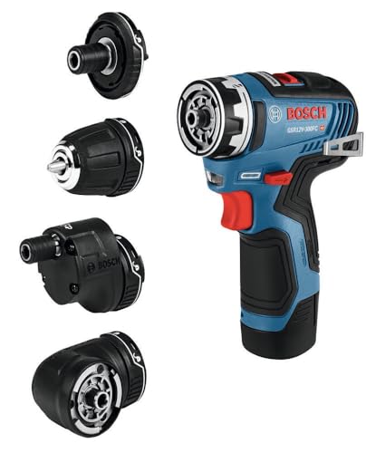 BOSCH GSR12V-300FCB22 12V Max EC Brushless Flexiclick 5-In-1 Drill/Driver System with (2) 2 Ah Batteries - Image 3