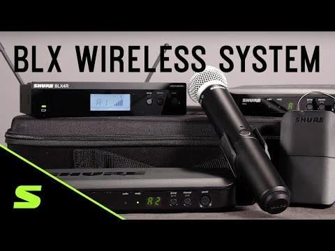 image for Shure BLX288/PG58 Wireless Microphone System - 14-Hour Battery Life, 3