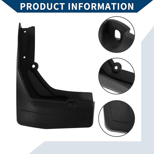 Image of Mud Flaps Splash Guards W /Mount Accessories for Mercedes-Benz GLC (Coupe) with Pedal 2017-2019 Front and Rear Mud Guards 1 Set