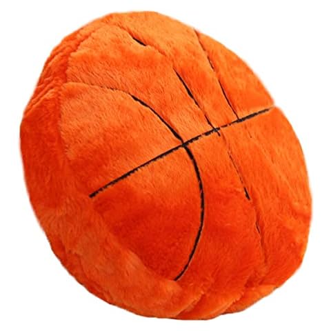 Soft Basketball Plush Pillow for Kids and Sports Fans Cover