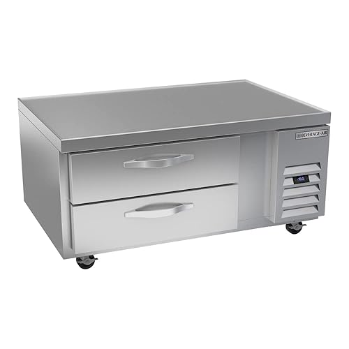 Beverage-Air WTFCS48HC Chef Base Freezer - Base de 48" - 2 Cajones