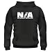 Produktbild Garmarama NA - Naturally Aspirated Unisex Kapuzenpullover, schwarz, Verschiedene Größen Gr. S, schwarz/weiß