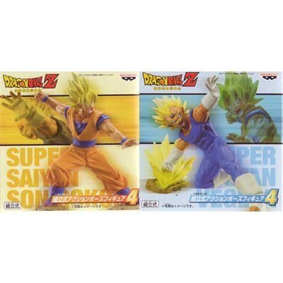 ドラゴンボールZ 組立式アクションポーズフィギュア4 SS悟空vs破壊王子