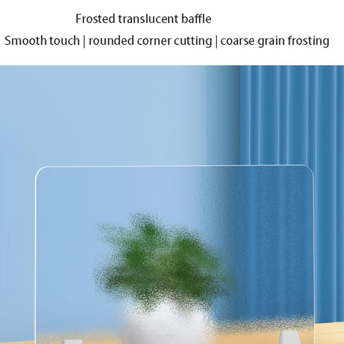 Cloison transparente acrylique 4 mm pour booster votre concentration