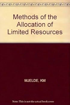Hardcover Methods of the Allocation of Limited Resources Book